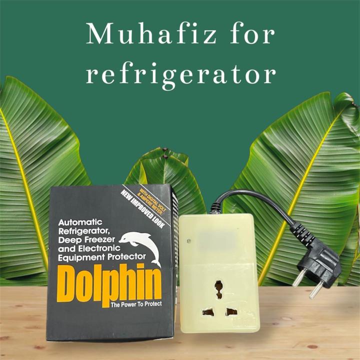 Dolphin%20Automatic%20Digital%20Voltage%20Protector%20Stabilizer%20For%20Fridge%20%7C%20LCD%20%7C%20Mobile%20Charger%20and%20Wifi%20Devices%20With%20Volt%20Meter,Muhafiz%20Switch%20-%20Image%204