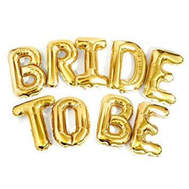 Bride To Be Foil Balloons / Bridal Shower