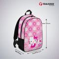 Traverse  Kids Bag- Hello Kitty , Backpack for Kindergarten (KG), Pre-school classes. Allover printed School Backpack For Kids / Backpack For Girls / Backpack For Boys Bags hand bag for girls bags for girls. 