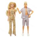 [ New ] Barbie Doll Movie Same Princess Couple Doll Suit Tartan Skirt Top Hat Necklace Makeover Clothes. 