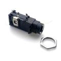 2PCS - Mono 6.35mm 3 Pin Microphone Jack Headphone Audio Jack Socket. 