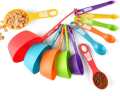 Measuring Cup And Spoon Set 12 Pcs Kitchen Cooking Measuring Tools Plastic Measuring Cups And Spoons Set. 
