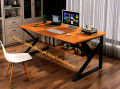 Office Table, Study Table, Computer Table, Laptop Table, Writing Table and Gaming Table with Modern K-Shape Design and Metal Powder Coating. 