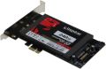 SEDNA - PCI Express (PCIe) SATA III (6G) 2.5 Inch SSD / HDD Mounting Adapter (with Built in Power Circuit, no Need SATA Power Connector, Best for Mac), SSD/HDD not Included. 