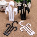 Multifunctional Windproof Plastic Double Hooks Shoes Hanger Creative Anti-drop Sandal Drying Rack Scarf Necktie Hook Home Organizer. 