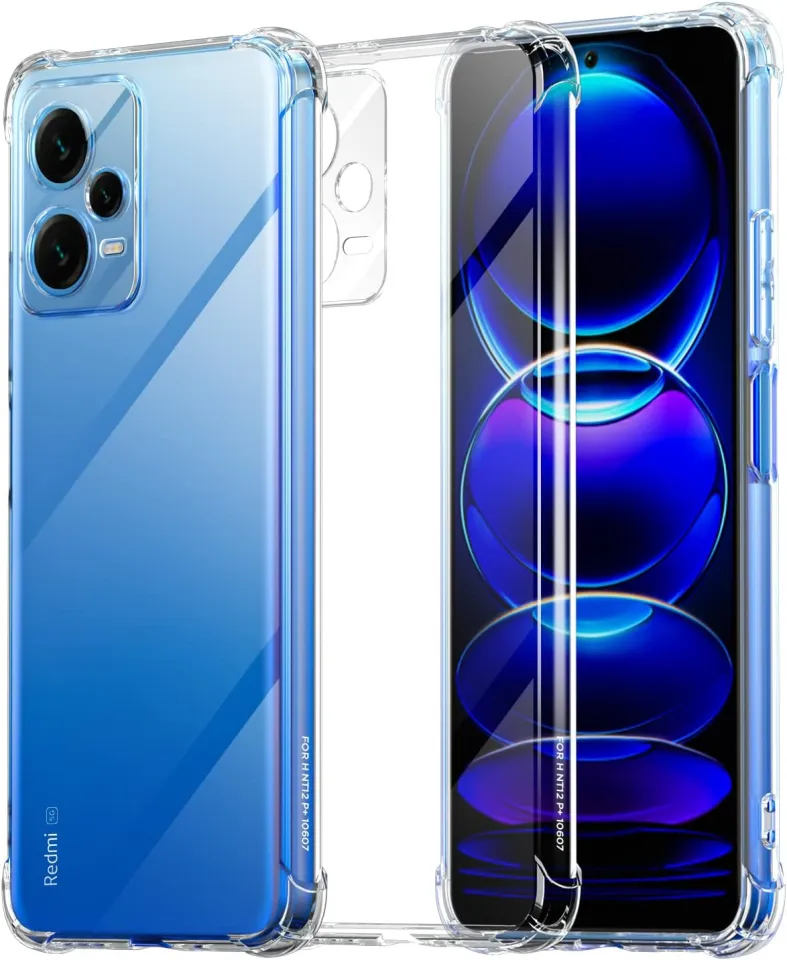 Cover Trasparente Ultrasottile Per Xiaomi Redmi Note 12 4G - Custodia Morbida TPU Antiurto E Anti-ingiallimento