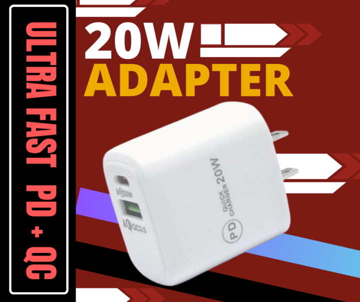 Fast%20Charge%20Wall%20Charger%2020W%20PD%20(USB%20C)%20+%20QC%203.0%20(USB%20A)%20white%20-%20Image%206