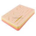 Skin Suture Practice Silicone Pad Wound Simulated Surgical Training Kit. 