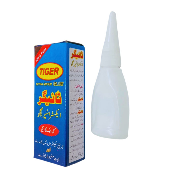 Super Strong Glue - Very Strong Tiger Elfy - Instant Sealing Glue - Glue, Elfy for Glassware, Rubber, Wood, Plastic, Leather - Goodility Direct