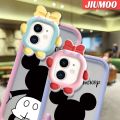JIUMOO Case For Huawei P30 P30 Pro Case Disney Mickey Pattern Bowknot Casing Transparent Soft Silica Gel Shockproof Phone Cases All Inclusive Camera Lens Protective Cover. 