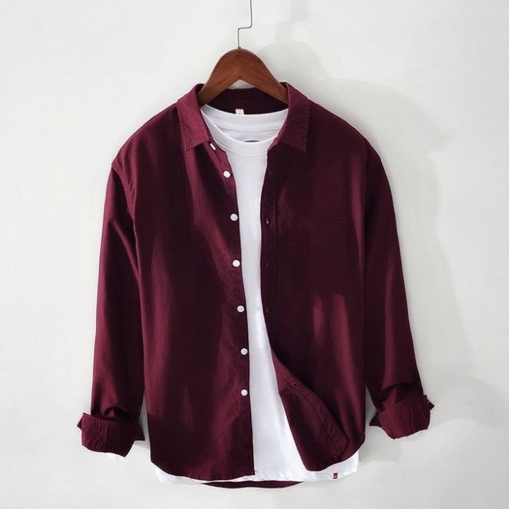 Men;s%20long%20sleeves%20navy%20blue%20shirt%20with%20under%20white%20T%20Shirt%20-%20Image%202