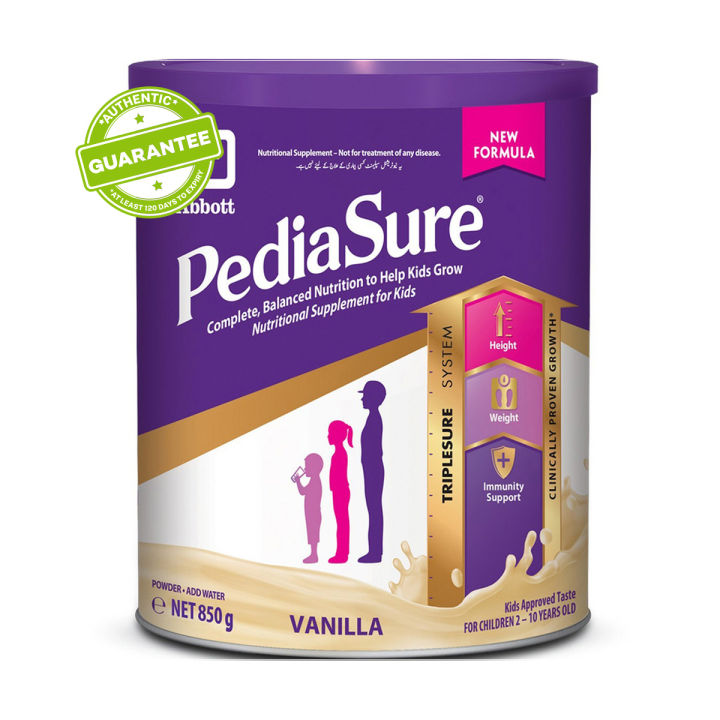Pediasure Triplesure Vanilla Milk Powder 850g