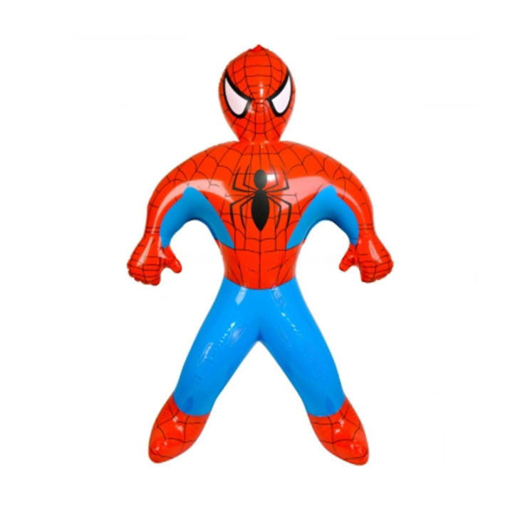Inflatable spider man soft plastic blow up cartoon character spider man toys - Crib Toys