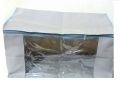 CUSTOMIZE Non-woven Portable Clothes Storage Bag  - Large Storage Bags, Storage Bag Clothes Storage Box Bins Foldable Closet Organizers Storage Containers with Durable Handles Thick Fabric for Blanket Comforter Clothing Bedding Transparent window storage. 