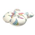 Infant Baby Neck Pillow, Cussion U Shapped for Todlers, New Born Car Seat Travel Pillow, Breathable PP Cotton. 