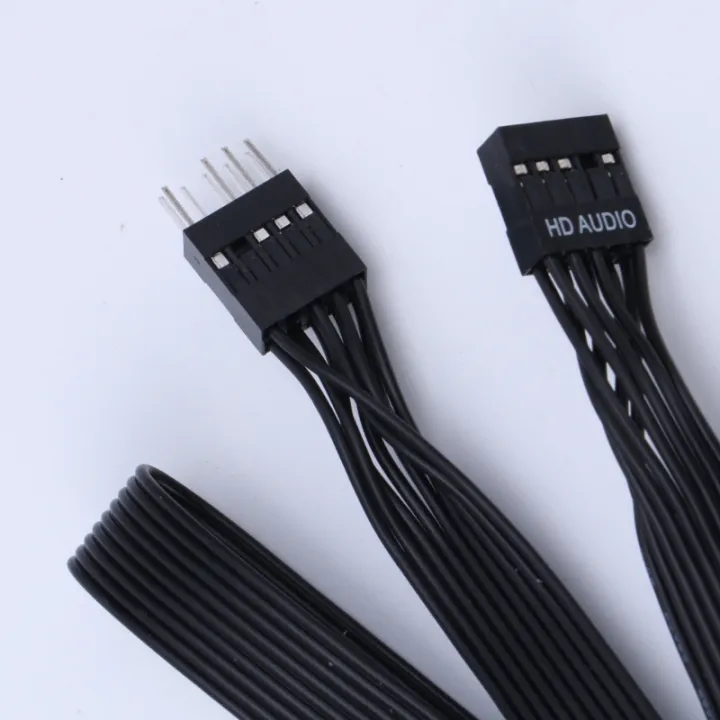 Computer%20Motherboard%20Front%209-PinHD%20Audio%20Connector%20Cable%20for%20Desktops%20and%20Laptops%20Mainboard%20-%20Image%203