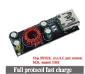 QC4.0/PD3.0 (DC 6-35V Input)  USB/Type-C 65W Fast Charging Circuit Board Module. 