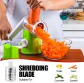 ORIGINAL Cheese Grater Rotary, Rotary Grater for Kitchen, Kitchen Grater Vegetable Slicer with 3 Drum Blades, Fast Cutting Cheese Shredder for Vegetables and Nuts. 
