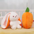 Cute Home Decoration Soft Hugging Pillow Mini Plush Bunny Children Easter Toy Plush Animal Easter Bunny Stuffed Toys Hideaway Rabbit Plush Doll Carrot Rabbit Plush Toy Hide And Seek Bunny Buy And Buy. 
