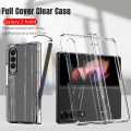Samsung Galaxy Z Fold 4 5G Case Hard Transparent Full Protection Crystal Cover Galaxy Fold 4. 