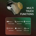 TWS T18 Stylish Wireless Earbuds High Sound Quality Earphones Low Latency LED Charging Display Gaming Earbuds. 
