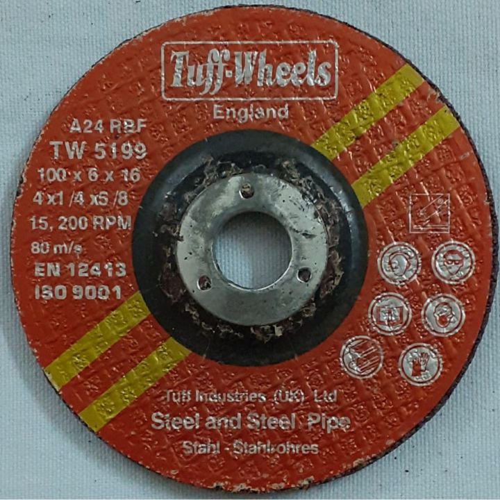 Abrasive grinding wheel size 4 inches