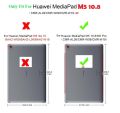 For Huawei MediaPad M5 10.8 Tablet Case 360 Rotating Bracket Cover For Huawei MediaPad M5 Pro 10 10.8. 