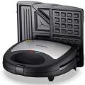 3 in 1 Sandwich Maker / Toster / Electric Sandwich Maker / Waffle Maker / Grill Maker. 