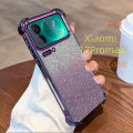 【Skimpy】For Xiaomi 17 Pro Max Phone Case Transparent Lens Protector Lightweight Couple Non-slip Glitter Protective Case. 