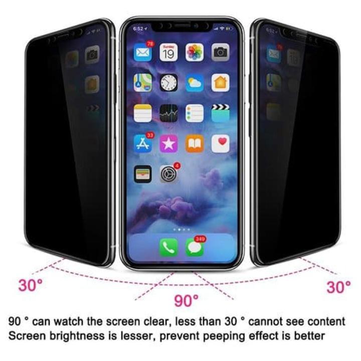 iPhone 12 PRO MAX(6.7) Privacy 3D Tempered Glass Screen Protector-Privacy Glass with Gorilla Glass_iPhone 12 PRO MAX Privacy Glass