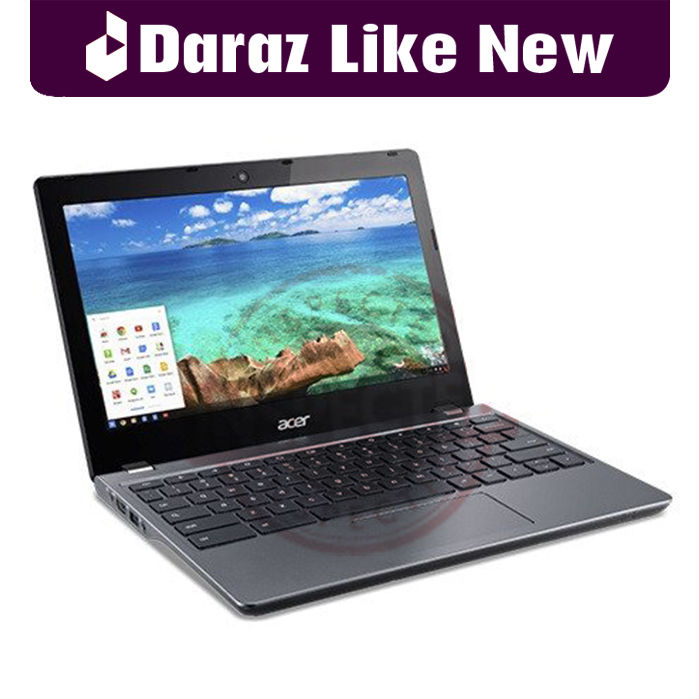 Acer Chromebook C720P TOUCH SCREEN | 11.6 Inches | 4GB Ram | FREE SURPRISE ACCESSORIES | Windows Installed | BEST FOR KIDS & OFFICE USE | 100% Original Imported | With Adapter (Charger) | Daraz Like New Slightly Used | Loudspeaker | Low Price