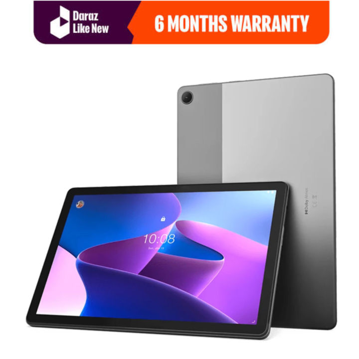 Lenovo M10 3rd Gen Tab - 4GB - 64GB - Android 12 - Original JellyCover Free Included - Daraz Like New Tablets