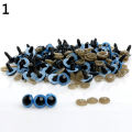 Green Home 100 Pcs 8-20mm Plastic Safety Eyes for Teddy Bear Doll Animal Puppet Craft DIY. 