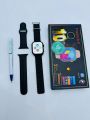 T watch X series 10  Smart Watch for men And Women Bluetooth calling Full Touch Screen Digital smart Watch With 2 Straps. 