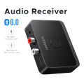 UGREEN Bluetooth 6.0 Receiver 24bit/96KHz HiFi Aux Wireless Adapter LDAC AAC SBC Dual Pairing for Car Radio Speaker 15Hours. 