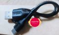 Mini Fast Charging Type C Power Bank Cable 3A 0.3m Durable Sync and Charge Cable for Android Devices. 