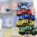 Pack of 12 Mini Vigo Dala 4x4 Off-Road Jeep Toys – Tin Metal Matrial , Durable Pull Back Action Cars for Kids Age 2+ | Multicolor Die-Cast Toy Vehicles for Boys & Girls, Toys for kids. 
