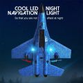 HW-33 RC Airplane,Flying Jet 2.4GHhz 2 Channel Remote Control Plane, Remote Control jet with Gyro Night Lights and Rechargeable Battery, Easy to Fly for Adults, Kids DUAL BATTERY. 
