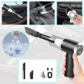 3 in 1 Mini Vacuum Cleaner Wireless Rechargeable Handheld High Power Suction Vacuum Cleaning Machine for Home Car Computer Keyboard Office Sofa Cleaner Cordless Air Blower Machine. 