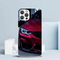 Blue Red Car for B-Bmw Phone Case For IPhone 16 15 14 13 12 11 Pro Max Mini XR XS X 7 Plus 8 + SE 2020 Soft TPU Back Cover. 
