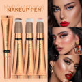 Face Liquid Blusher Highlighter Stick Concealer Pen Liquid Contour With Cushion Applicator Soft Liquid Blush Cheek High Light. 