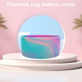 Silicone Bottle Cover Silicone Water Bottle Boot Protector Cover for Travel Tumbler Anti-slip Noise Reducing Scratch Resistant Cup Accessories 7.5cm Size Insulated Bottom Sleeve for Water Cup Silicone. 