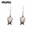 2020 New Bungo Stray Dogs Dangle Earring Anime Dazai Chuuya Acrylic Hook Earring Resin Earrings Epoxy Jewelry for Fans. 
