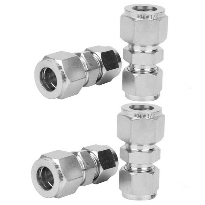 Double%20Ferrule%20Reducer%20Straight%204Pcs%20Stainless%20Steel%20Compression%20Fitting%20Double%E2%80%91Ferrule%20Tube%20Adapter%20for%20Pipe%20-%20Image%204