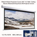 Hitech-Vision Electric Projector Screen - Matt White 200" 4:3 (13.33 ft * 10 ft). 