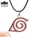 Carat Unique Unisex Metal Anime Naruto Logo Pendant Necklace Cosplay Hokage Accessory. 