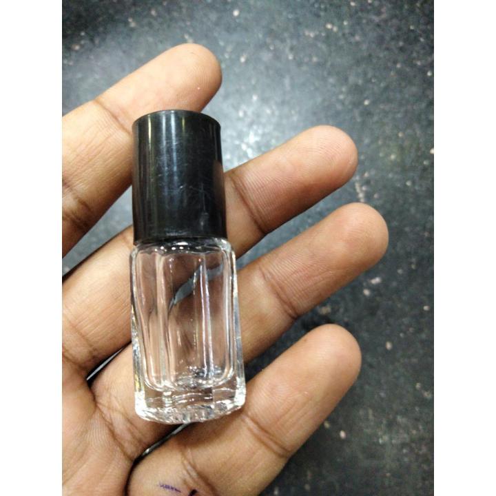 5 pcs empty 3ml clear glass attar bottle for use attar bottle 3ml bottle