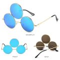 2022 New Third Eye Sunglasses Novel Chinese Style Erlang God Three Eyes Glasses Funny Party Halloween Cosplay Glasses Eyewear. 