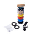Wooden Magic Toy High-Quality and Durable Cute and Funny Wooden Magic Toy Unbreakable Magic Puppet Toy for Improving Kids’ Practical and Thinking Ability. 