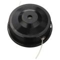 2X Replacement Petrol Trimmer Head Strimmer Bump Feed Line Spool Brush Cutter Grass. 